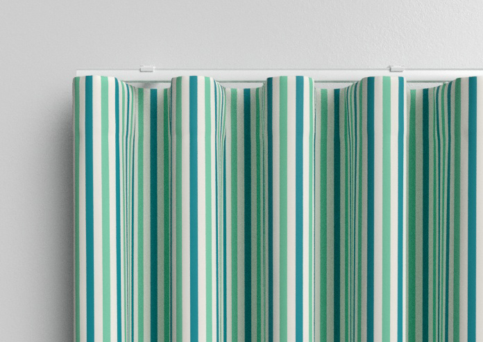 The British Stripe Co. Catherine, Blackpool No.1 - Made to Measure Curtains - Image 13